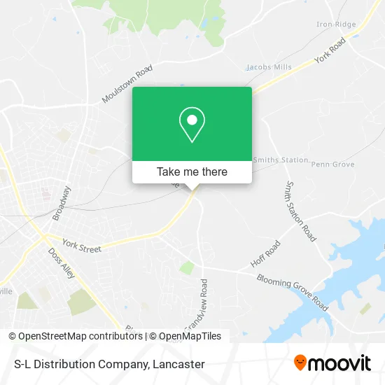 S-L Distribution Company map