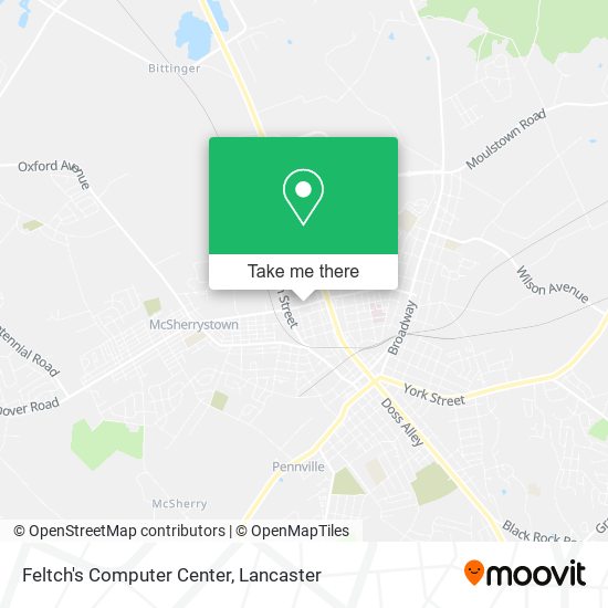 Feltch's Computer Center map
