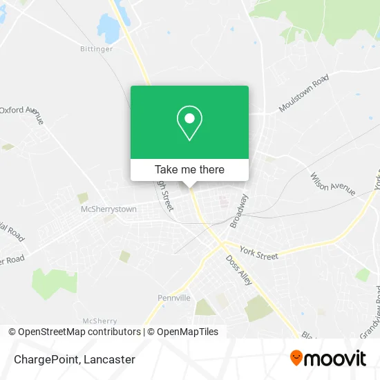 ChargePoint map