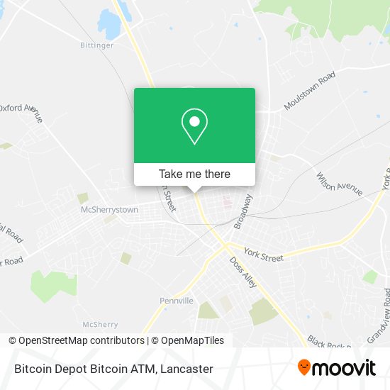 Mapa de Bitcoin Depot Bitcoin ATM