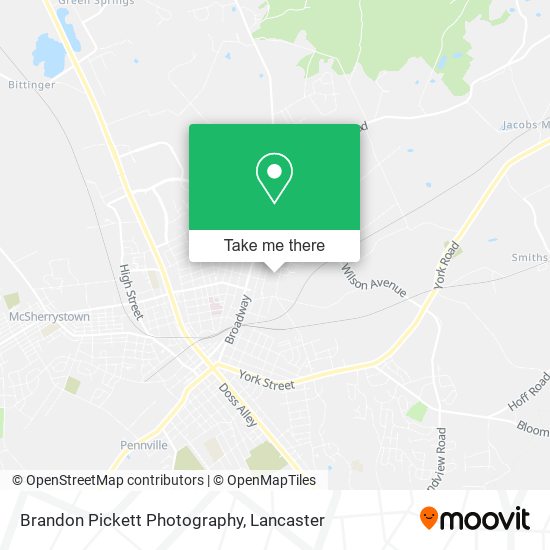 Mapa de Brandon Pickett Photography