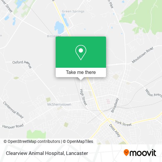 Mapa de Clearview Animal Hospital