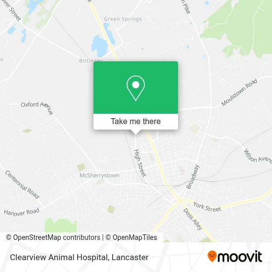 Clearview Animal Hospital map