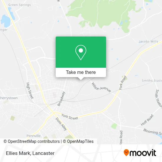 Ellies Mark map