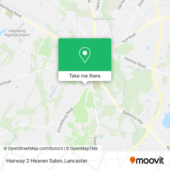 Hairway 2 Heaven Salon map