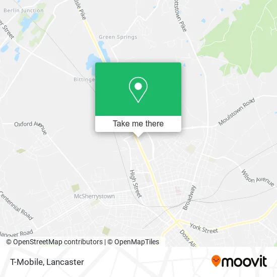 T-Mobile map