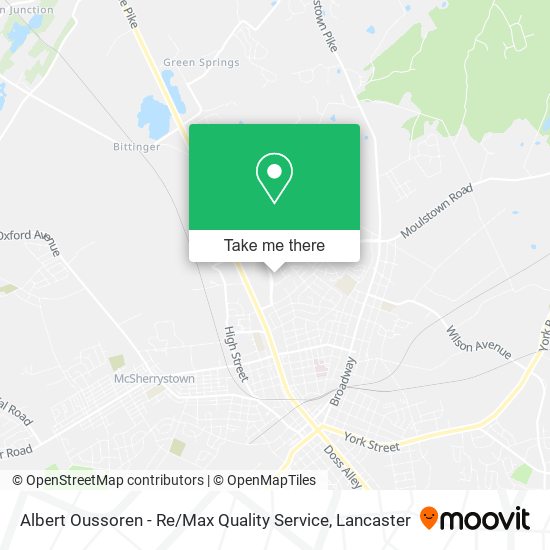 Mapa de Albert Oussoren - Re / Max Quality Service