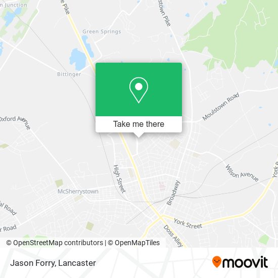 Mapa de Jason Forry