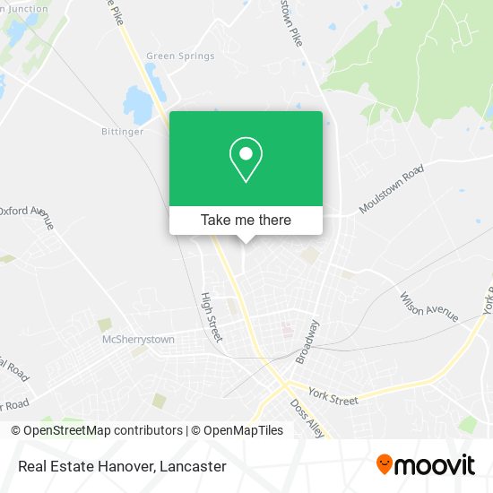 Mapa de Real Estate Hanover