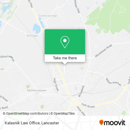 Kalasnik Law Office map
