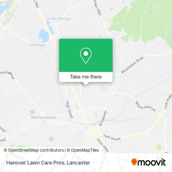 Mapa de Hanover Lawn Care Pros