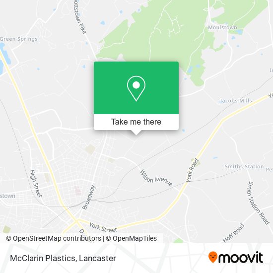 McClarin Plastics map