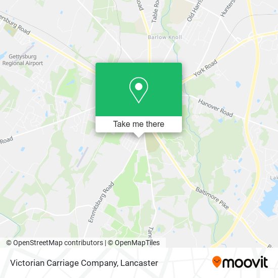 Mapa de Victorian Carriage Company