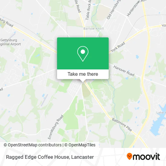 Ragged Edge Coffee House map