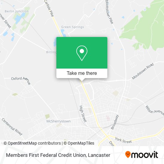 Mapa de Members First Federal Credit Union