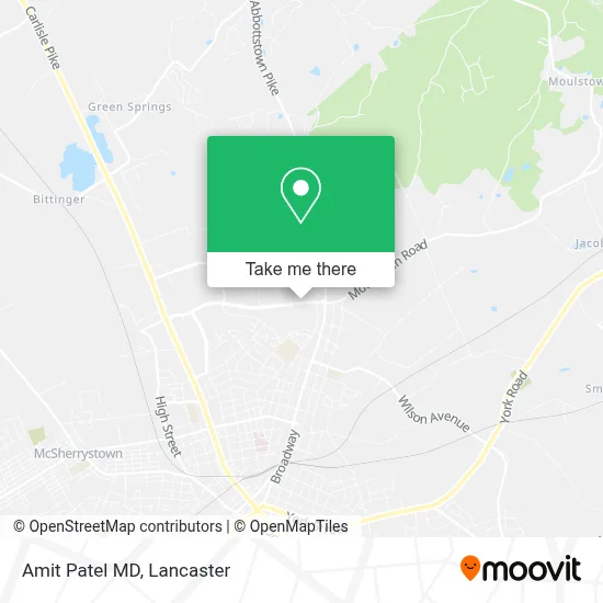 Amit Patel MD map