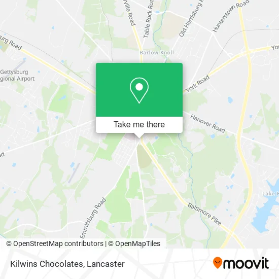 Kilwins Chocolates map