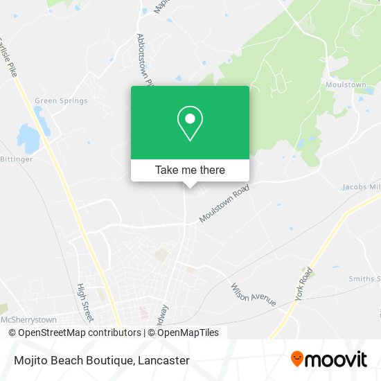 Mojito Beach Boutique map