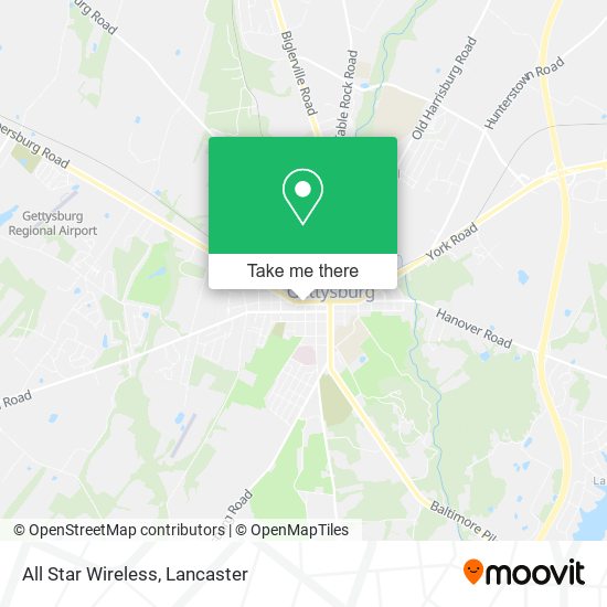 Mapa de All Star Wireless