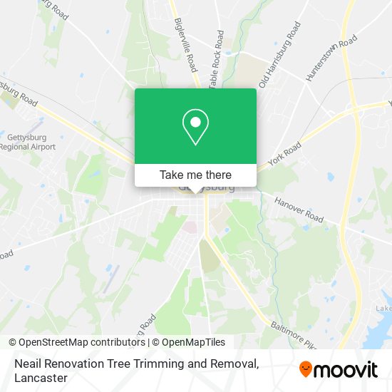 Neail Renovation Tree Trimming and Removal map