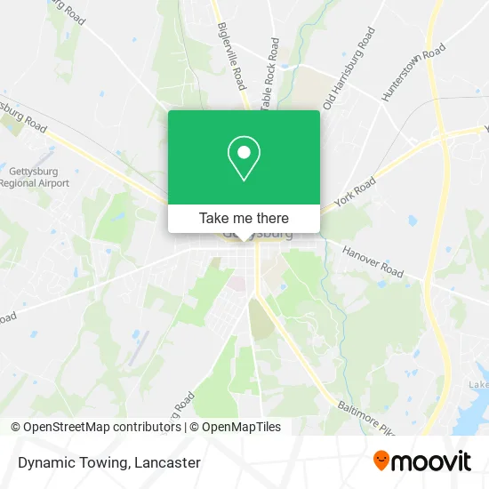 Dynamic Towing map
