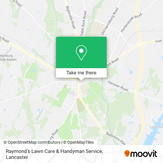 Raymond's Lawn Care & Handyman Service map