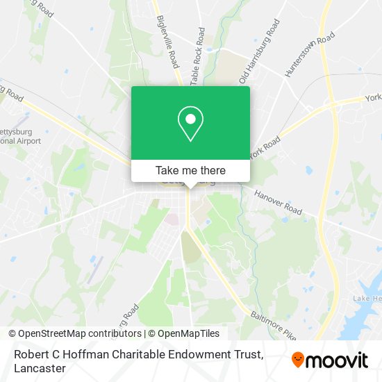 Robert C Hoffman Charitable Endowment Trust map
