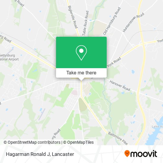 Hagarman Ronald J map