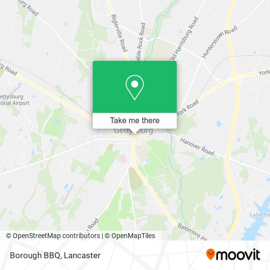 Mapa de Borough BBQ
