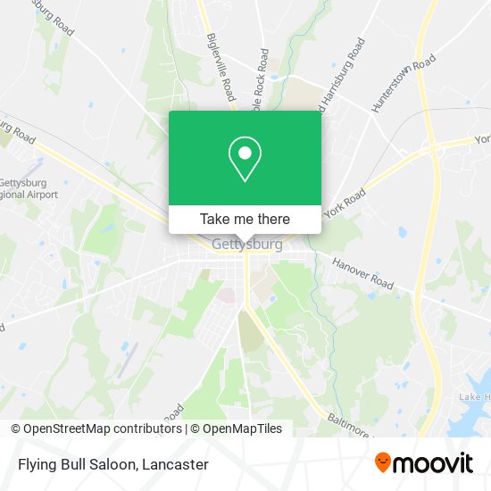 Flying Bull Saloon map