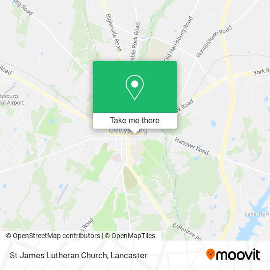 St James Lutheran Church map