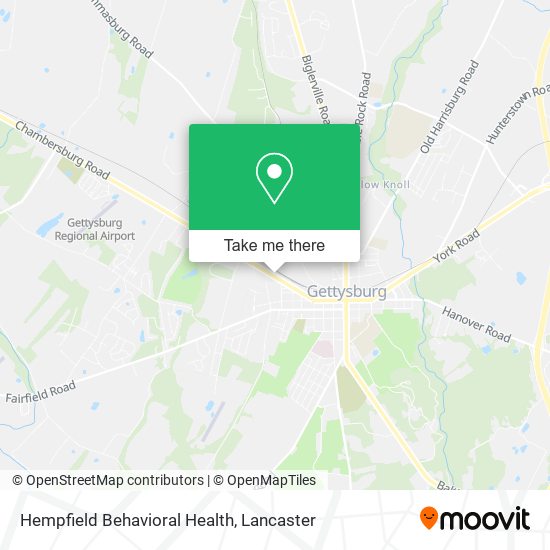 Mapa de Hempfield Behavioral Health