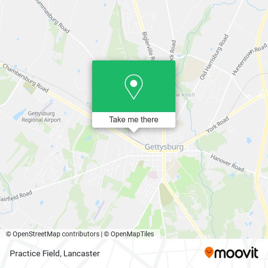 Mapa de Practice Field