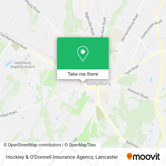 Hockley & O'Donnell Insurance Agency map