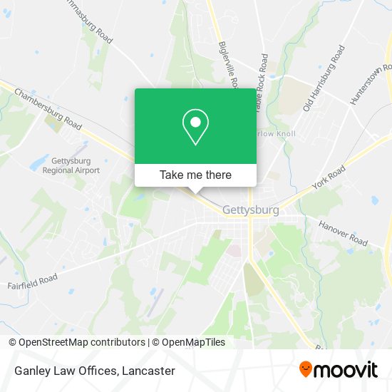 Ganley Law Offices map