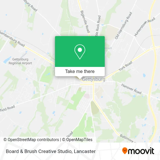 Board & Brush Creative Studio map