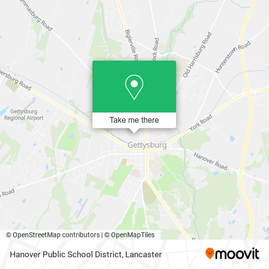 Hanover Public School District map