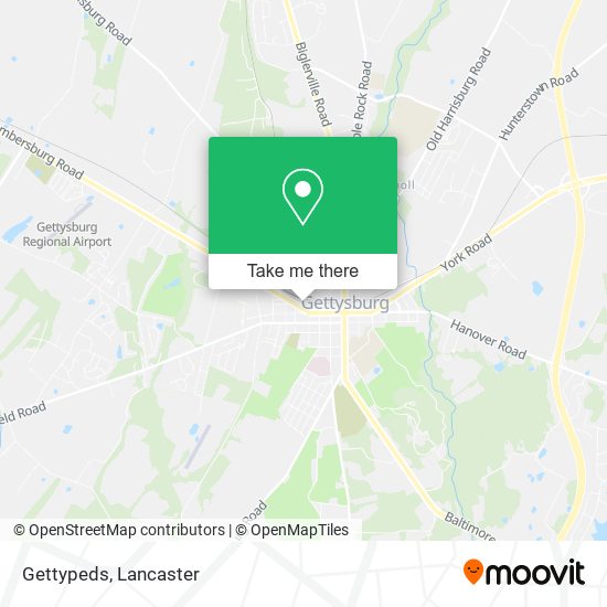 Mapa de Gettypeds
