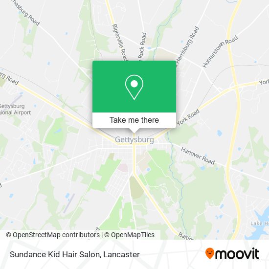Sundance Kid Hair Salon map