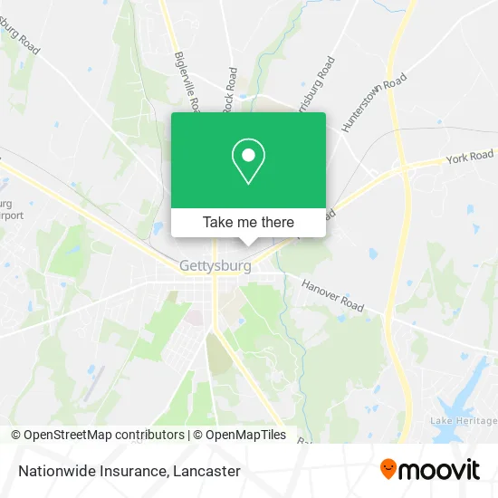 Nationwide Insurance map