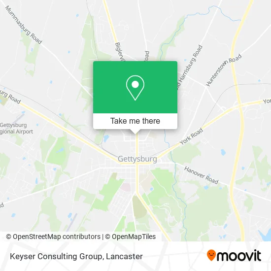Keyser Consulting Group map