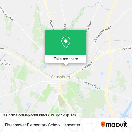 Mapa de Eisenhower Elementary School