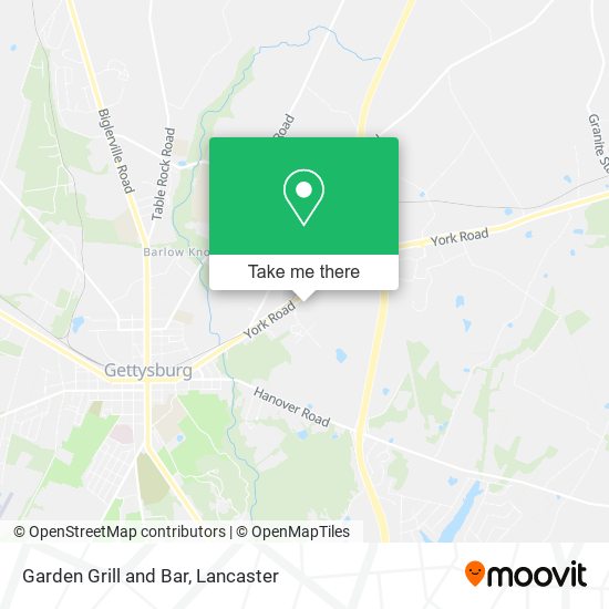Garden Grill and Bar map