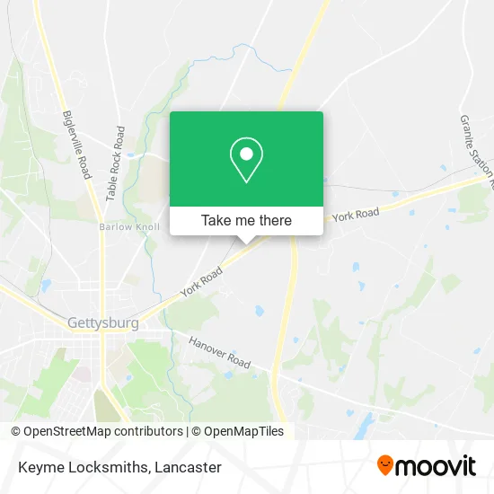 Keyme Locksmiths map