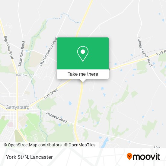 Mapa de York St/N