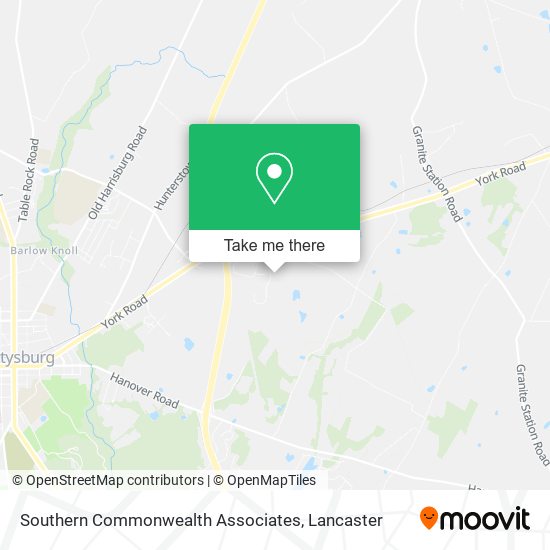 Southern Commonwealth Associates map
