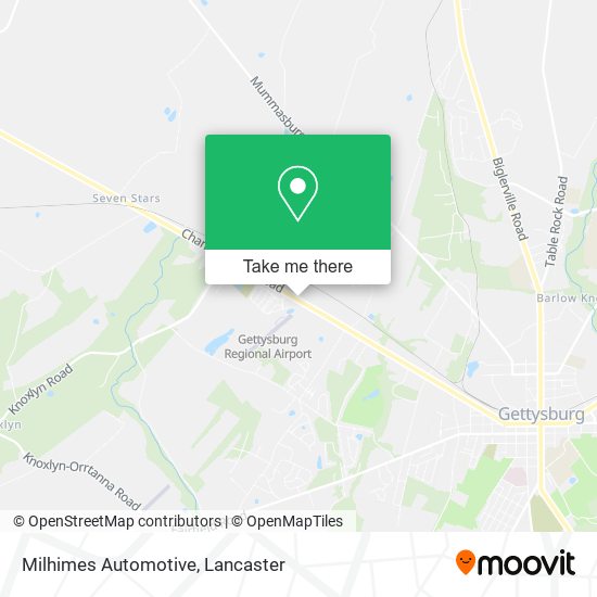 Mapa de Milhimes Automotive