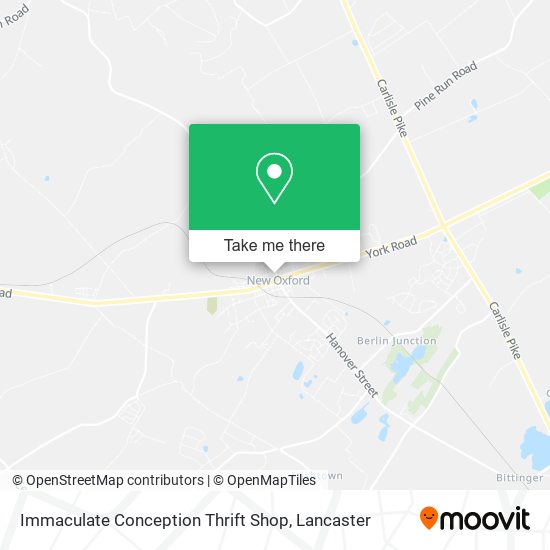 Immaculate Conception Thrift Shop map