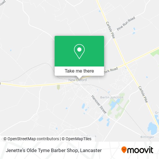 Jenette's Olde Tyme Barber Shop map