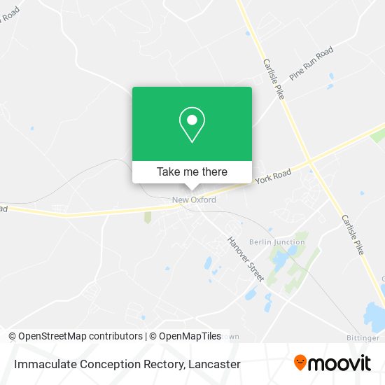 Immaculate Conception Rectory map